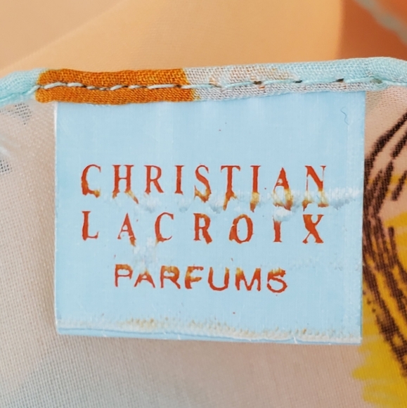 Christian Lacroix Parfums Silk Scarf - Picture 7 of 10
